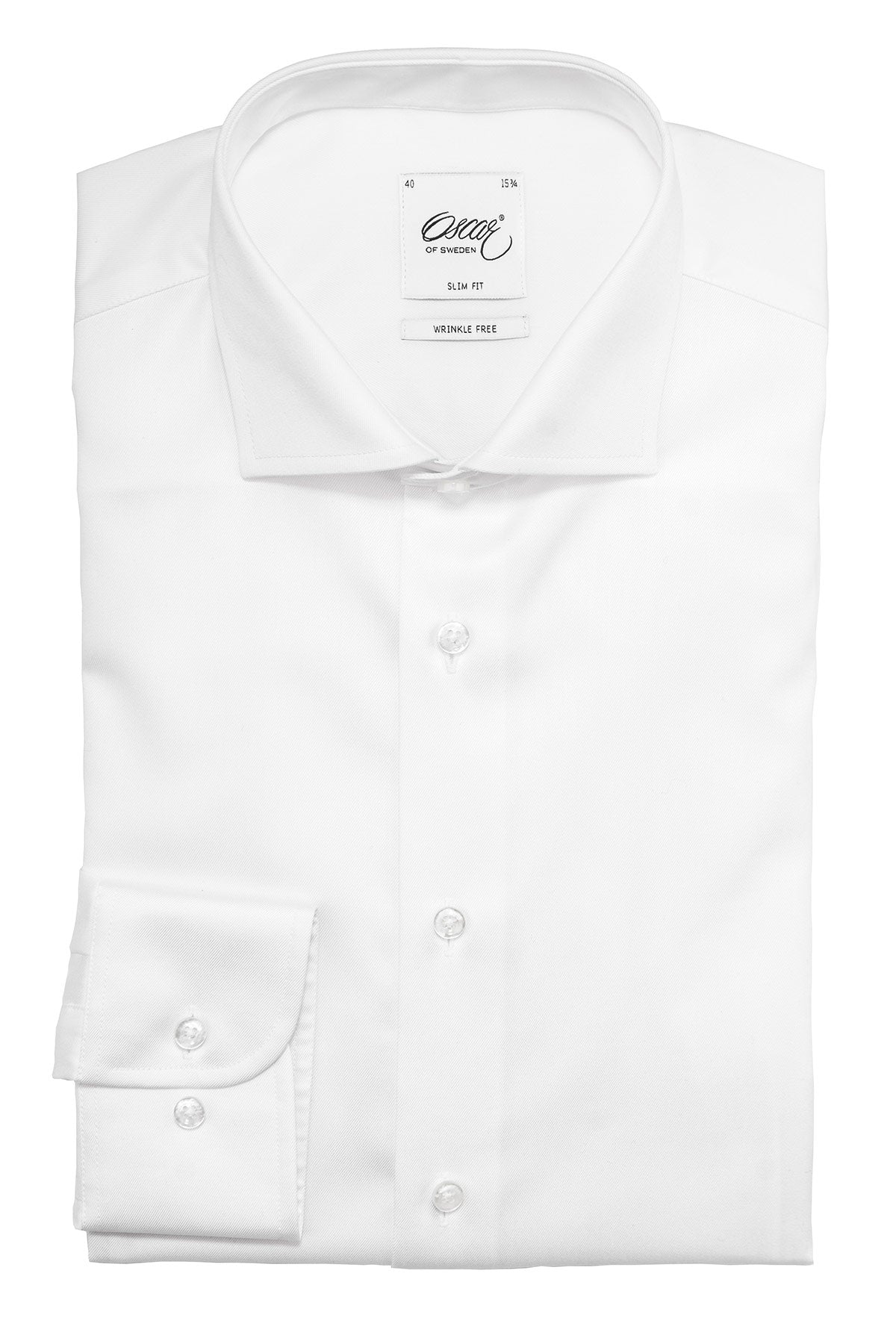 White dress shirt by Oscar of Sweden